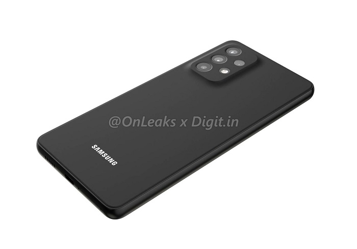 ảnh render của Galaxy A53 5G