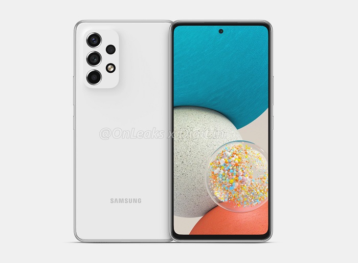 ảnh render của Galaxy A53 5G