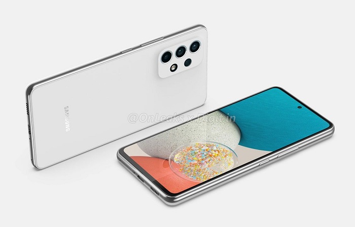 ảnh render của Galaxy A53 5G