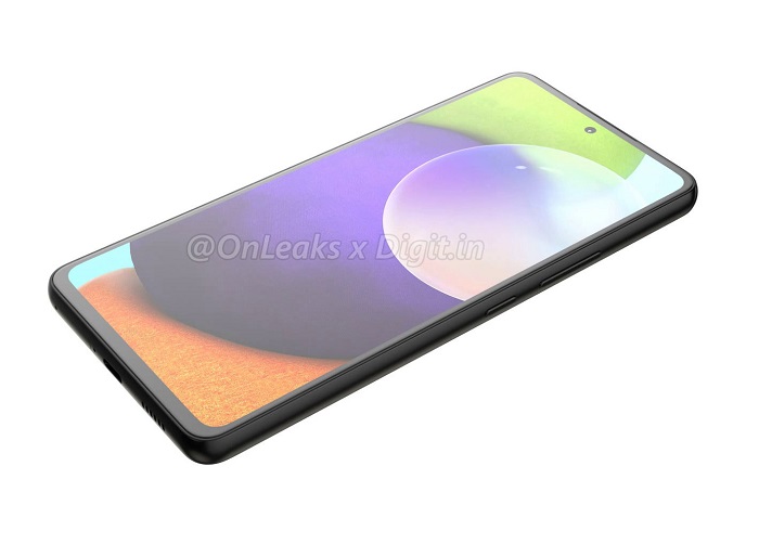 ảnh render của Galaxy A53 5G