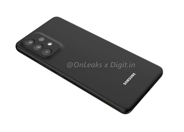 ảnh render của Galaxy A53 5G