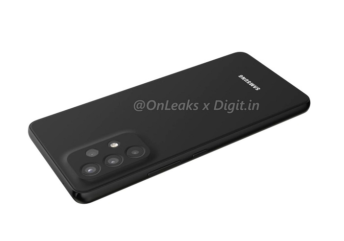 ảnh render của Galaxy A53 5G