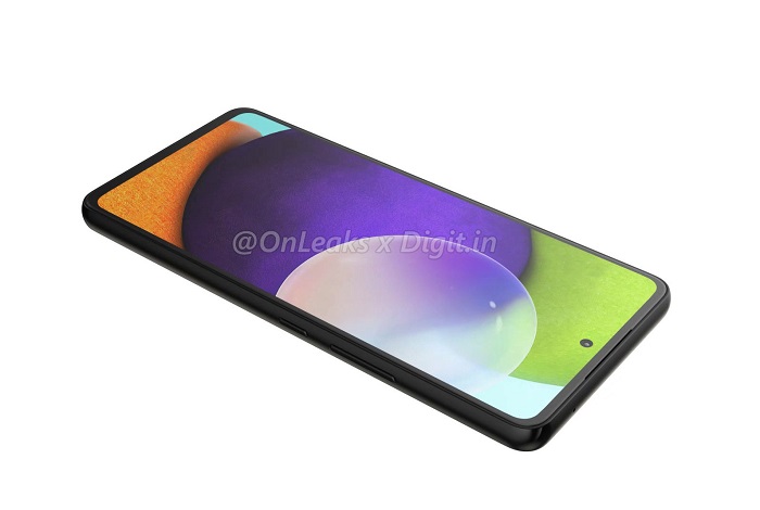 ảnh render của Galaxy A53 5G