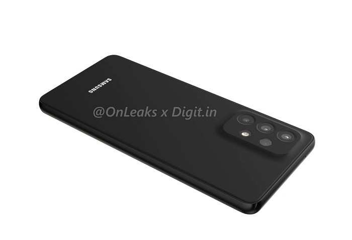 ảnh render của Galaxy A53 5G