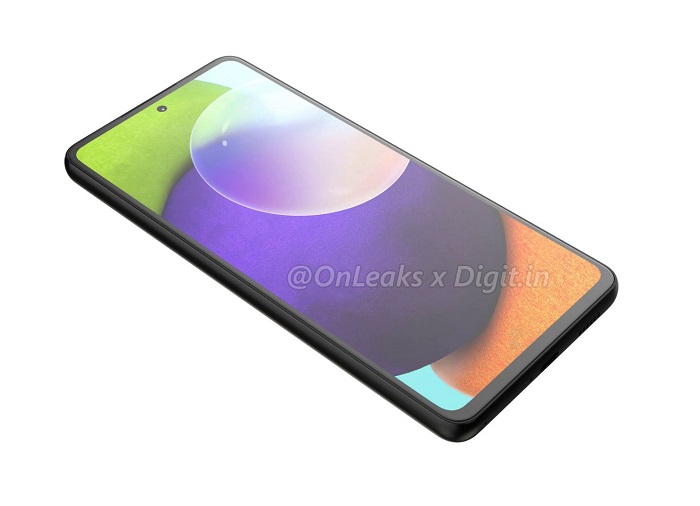 ảnh render của Galaxy A53 5G