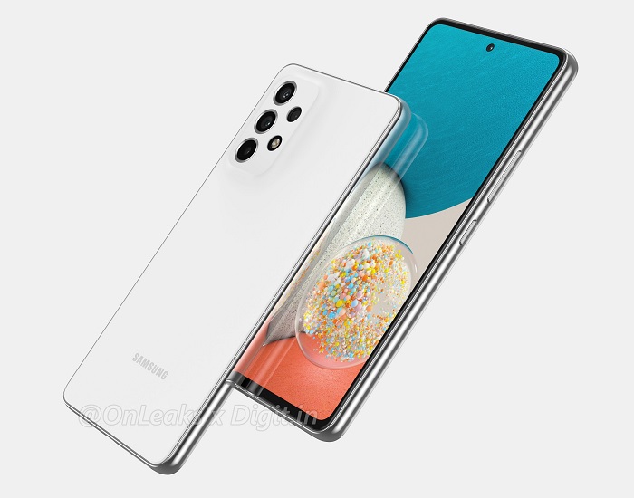 ảnh render của Galaxy A53 5G