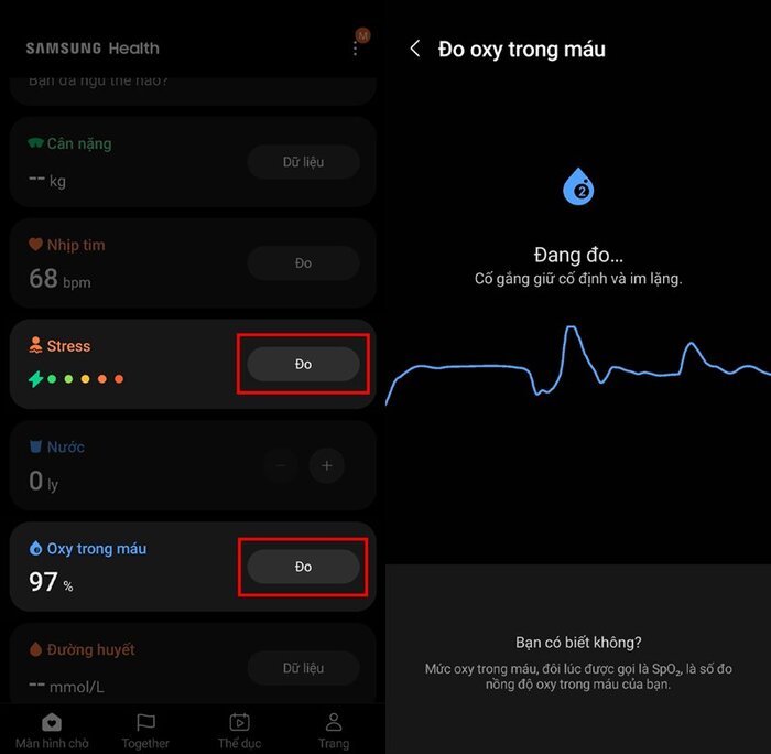 Có 2 cách để đo SpO2 với smartphone 