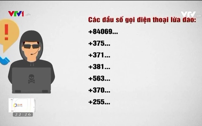 Cách nhận biết số điện thoại lừa đảo được VTV đưa tin