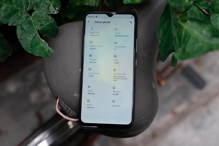Thông số kỹ thuật của realme C25Y