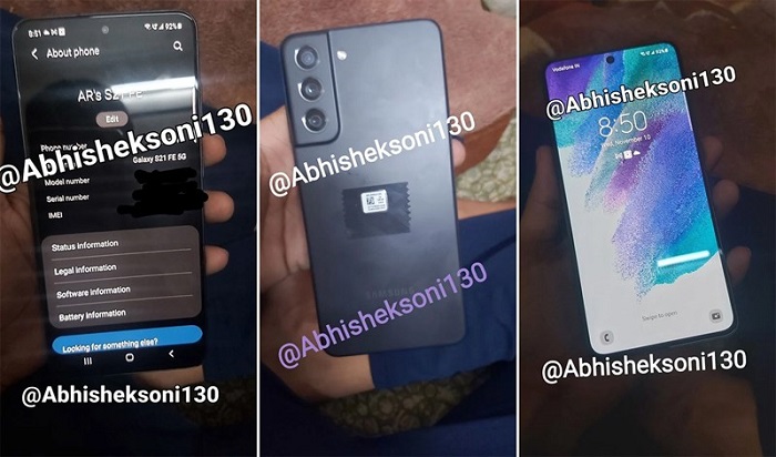 hình ảnh trên tay Samsung Galaxy S21 FE