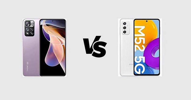 Nên mua Redmi Note 11 Pro+ hay Galaxy M52 5G