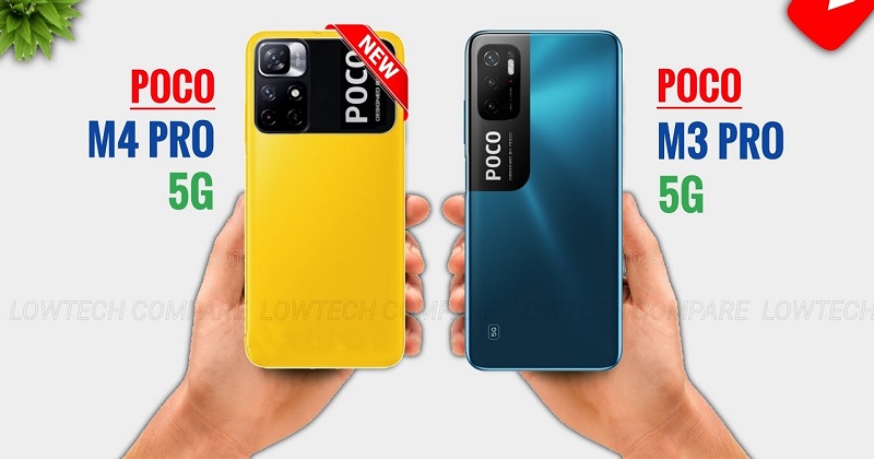 So sánh POCO M4 Pro 5G và POCO M3 Pro 5G