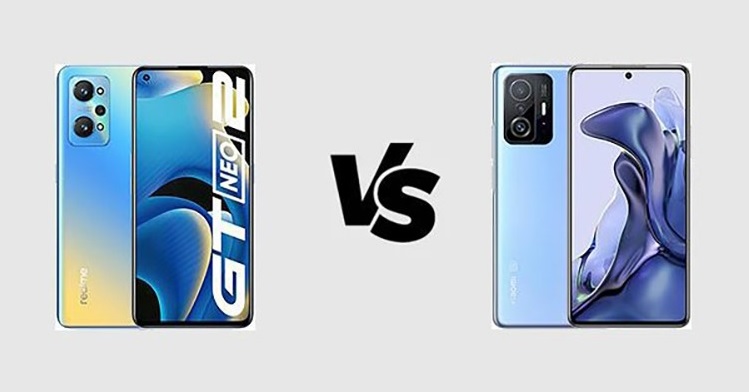 so sánh Xiaomi 11T và Realme GT Neo2