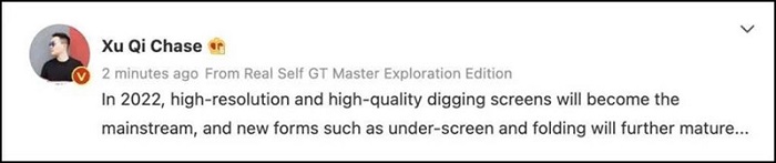 thiết kế Realme GT 2 Fold