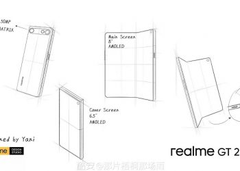 thiết kế Realme GT 2 Fold