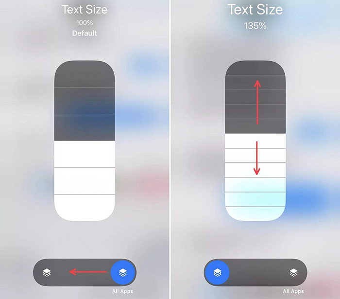 Thay đổi kích thước của văn bản