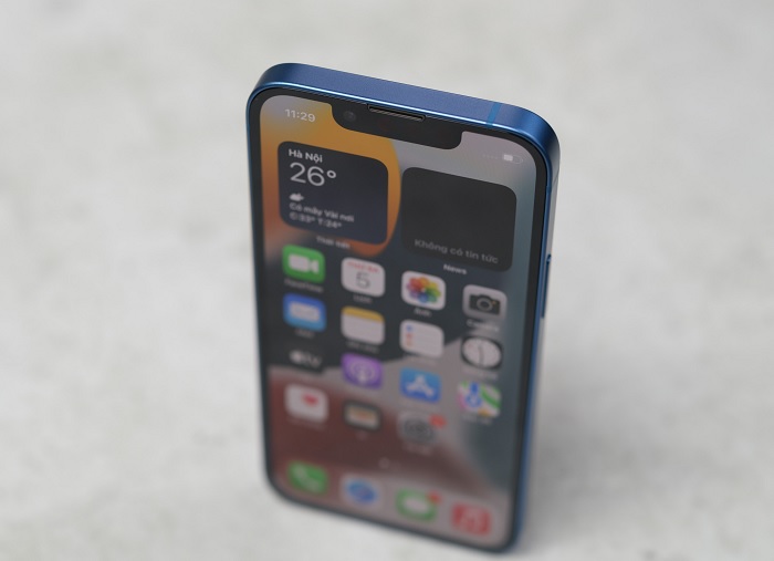 Đỉnh máy trơn chỉ có 2 dải ăng ten