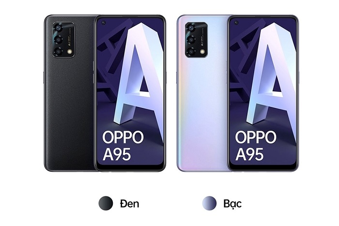 Hai tùy chọn màu sắc của OPPO A95