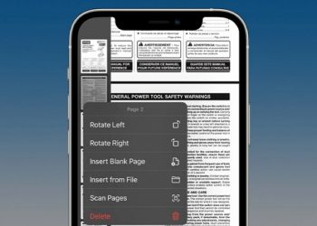 cách sửa file PDF trên iOS 15