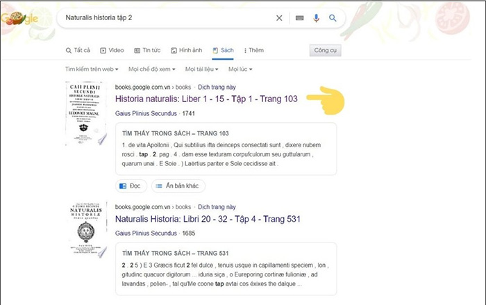 Chọn tựa sách đang tìm