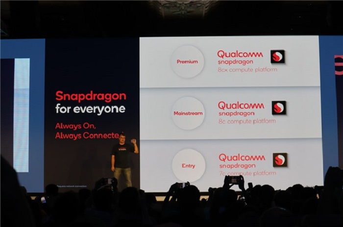 Qualcomm trình làng chip Snapdragon 7c, 8c, 8cx và 8cx 5G cho Laptop