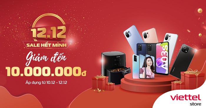 12.12 - Sale hết mình, giảm đến 10.000.000 đồng