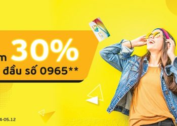 Viettel Store giảm 30% SIM đầu số 0965**