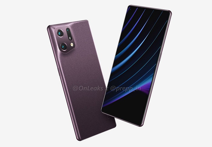 ảnh render Oppo Find X5 Pro