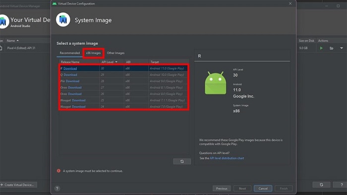 cách cài Android 12 trên máy tính
