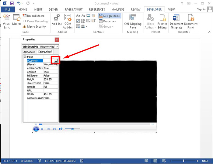 Chọn dấu 3 chấm