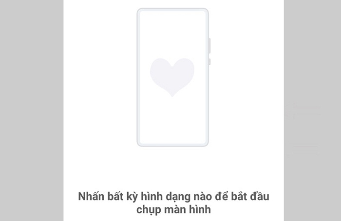 Ảnh chụp màn hình vui với nhiều hình dạng khác nhau