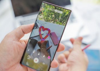 cách quay video AR trên điện thoại Samsung