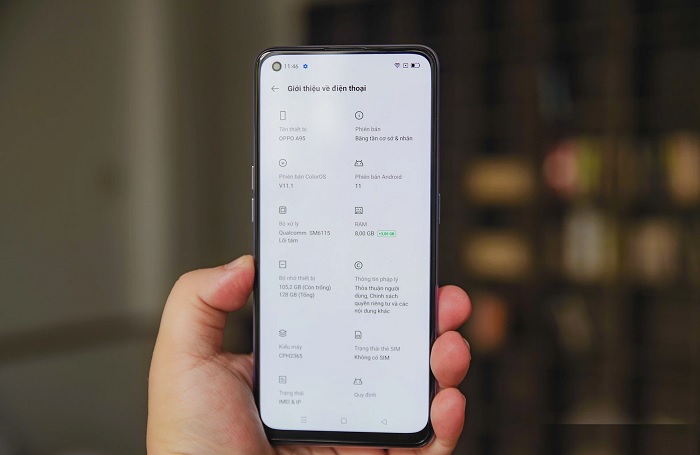 Máy được trang bị công nghệ RAM ảo cho phép mở rộng thêm 5GB RAM