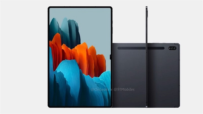 Ảnh render rò rỉ về Tab S8