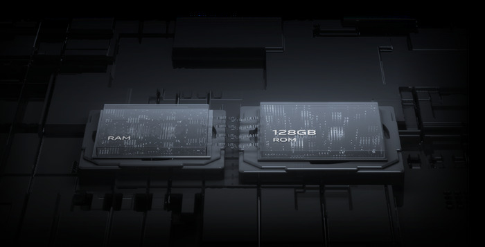 Y33s sở hữu RAM 8GB và ROM 128GB