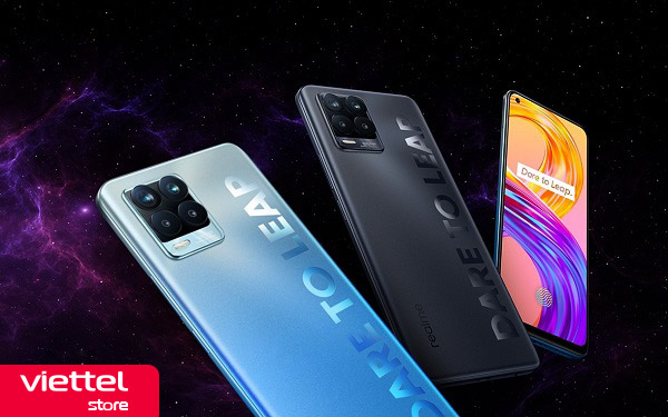 Hệ thống 4 camera sau trên Realme 8 Pro 