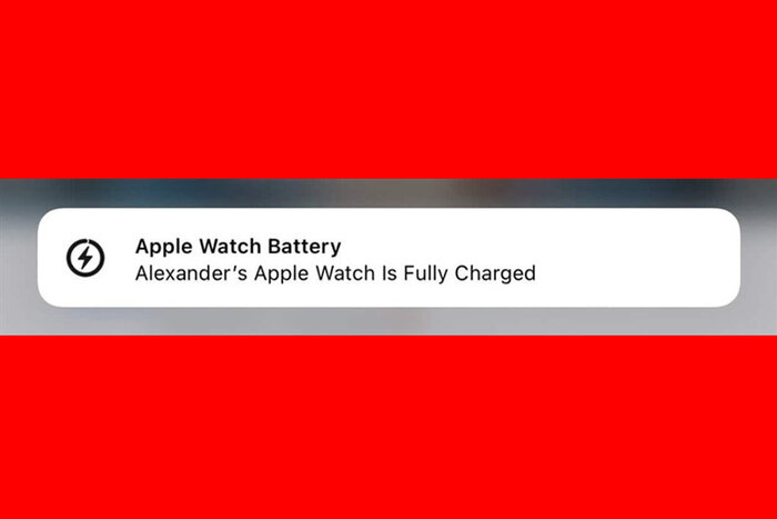 Biểu tượng đầy pin mới của Apple Watch