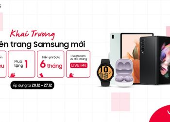 Khai trương chuyên trang Samsung mới nhận siêu voucher đến 2,4 triệu đồng cùng loạt ưu đãi hấp dẫn