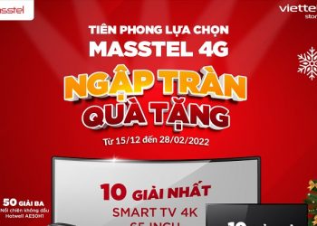 Tiên phong lựa chọn Masstel 4G – Ngập tràn quà tặng