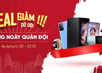 Deal giảm dữ dội mừng ngày Quân đội