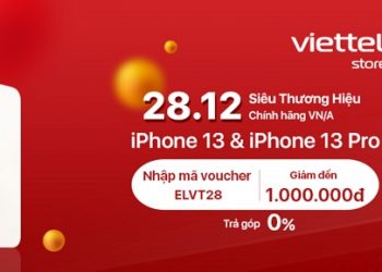 Brand Day Shopee – DUY NHẤT 28/12, nhận voucher lên đến 1 triệu đồng khi mua iPhone, AirPods