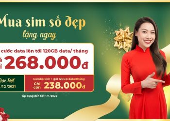 Đón năm mới, Deal phơi phới – Mua SIM số đẹp tặng ngay gói cước data lên tới 120GB/tháng giá chỉ 268.000đ
