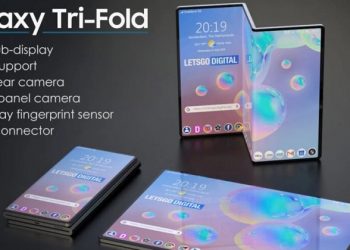 Rò rỉ bằng sáng chế smartphone màn hình gập 3 của Samsung