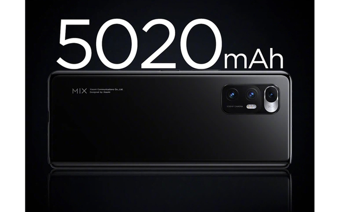 Xiaomi Mi MIX Fold với viên pin dung lượng 5.020 mAh