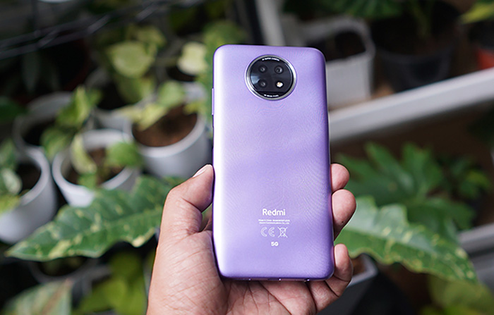 Thiết kế của Redmi Note 9T 5G