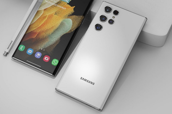 Ảnh render Samsung Galaxy S22 Ultra