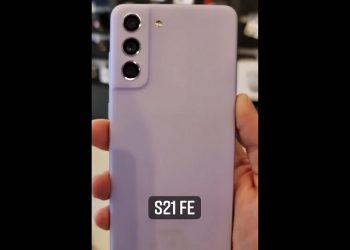 Rò rỉ video trên tay Galaxy S21 FE màu tím mộng mơ đẹp mê li