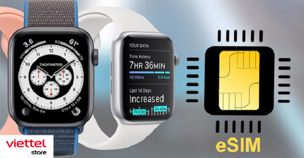 Apple Watch eSIM là sim điện tử của Apple Watch