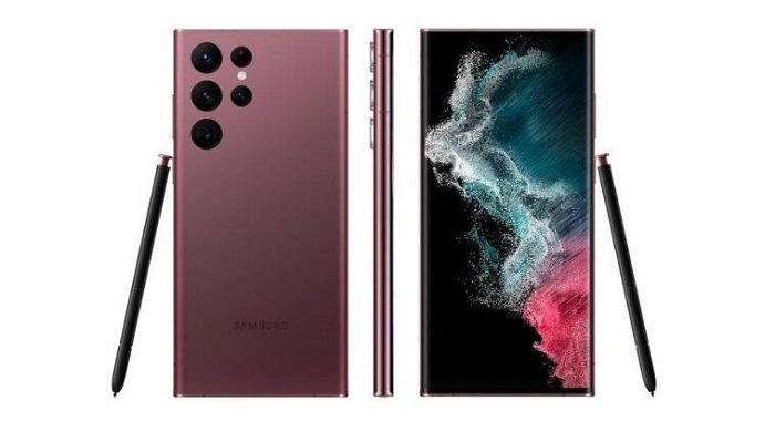 (Image credit: Evan Blass - Samsung Galaxy S22 Ultra with onboard S Pen)