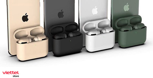 AirPods Pro gồm 2 loại sạc có dây và không dây